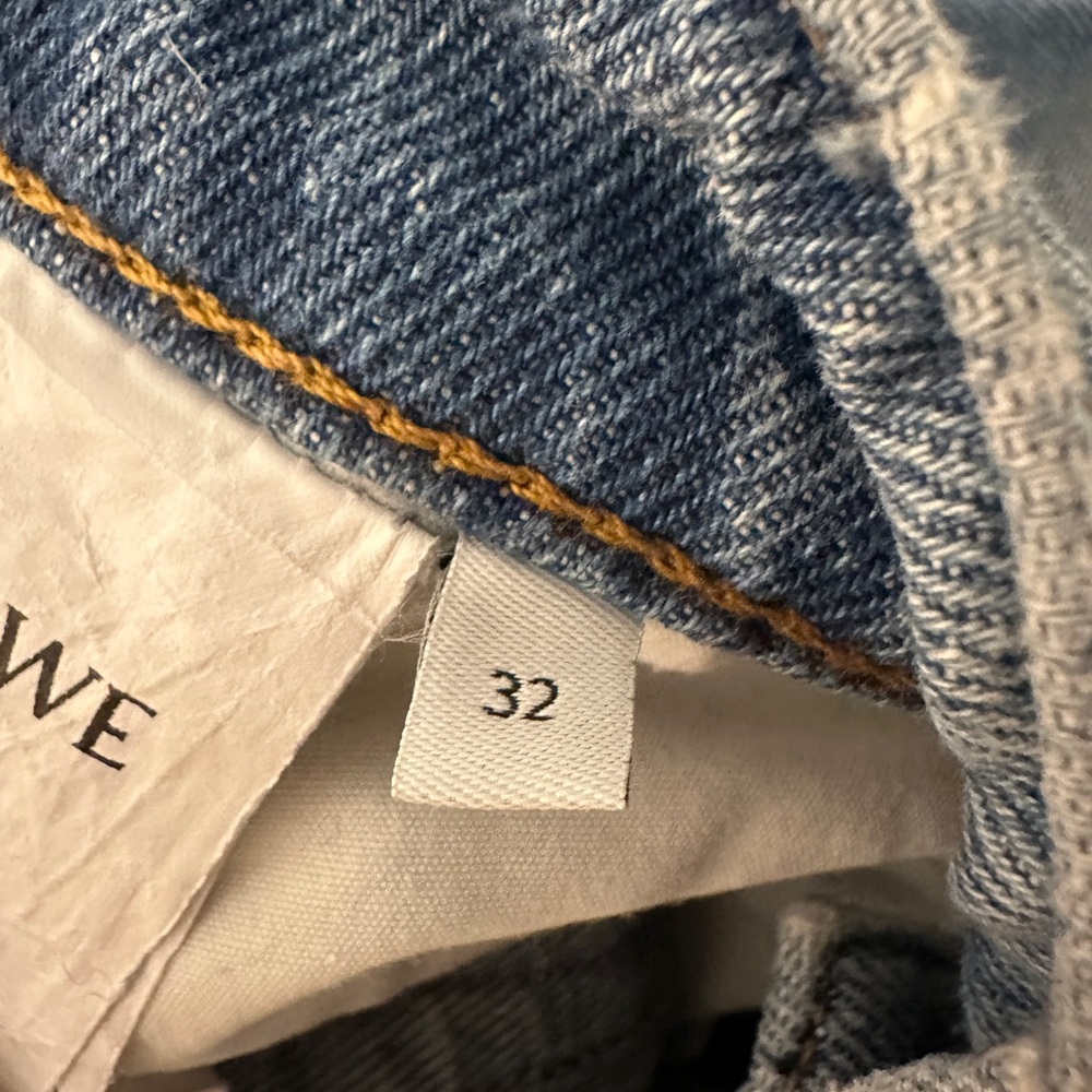 Loewe Jeans! Amazing wash and raw hem detail. - Picture 8 of 8